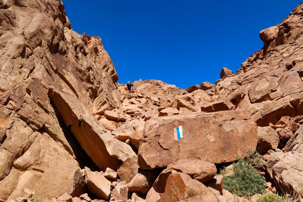 Výstup na vrchol Timna