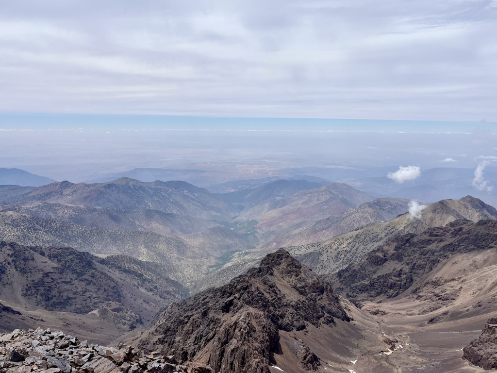 Morocco mountain view