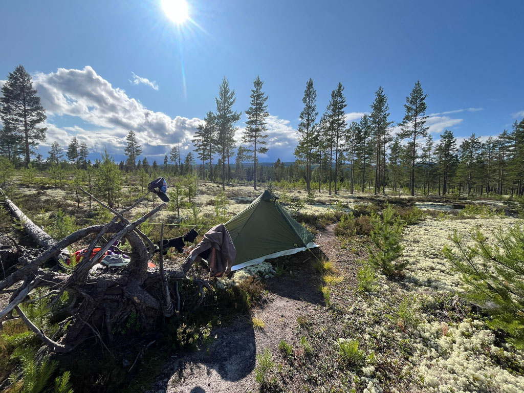 Ultralight stan Six Moon Design Lunar Solo