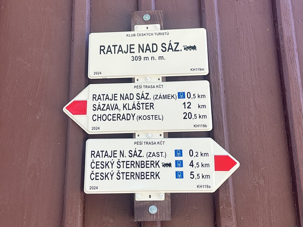 Cyrilometodějská stezka značení