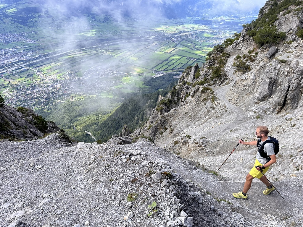 Liechtensteiner Panoramaweg hiking